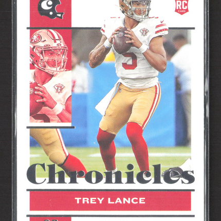 2022 Panini Chronicles Trey Lance #77 RC