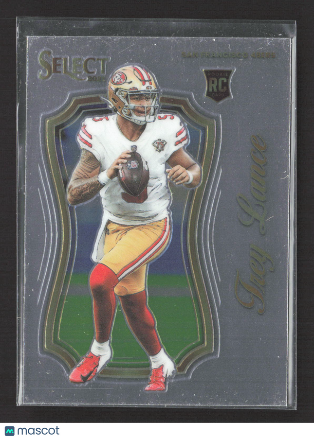 2022 Panini Select Trey Lance #SCR-3 RC
