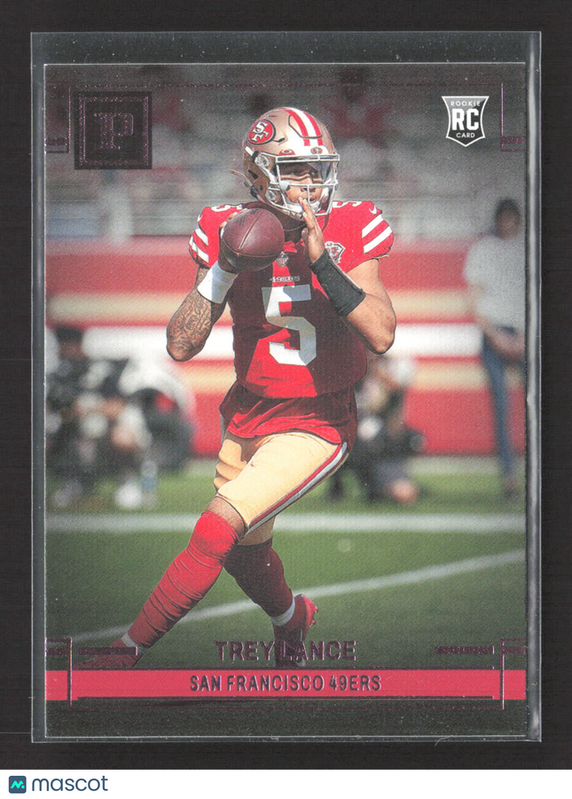 2022 Panini Chronicles Panini Football Trey Lance #PA-3 RC