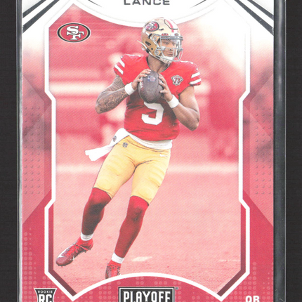 2021 Panini Playoff Football Trey Lance #203 RC