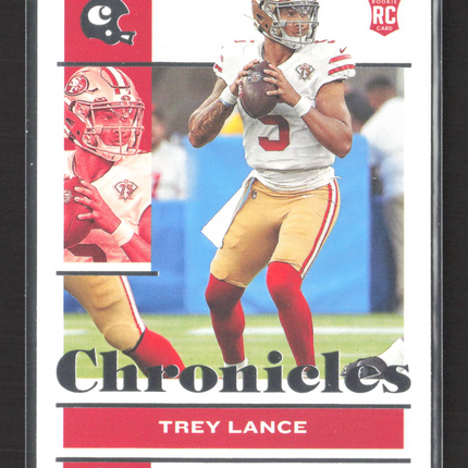 2022 Panini Chronicles Trey Lance #77 RC