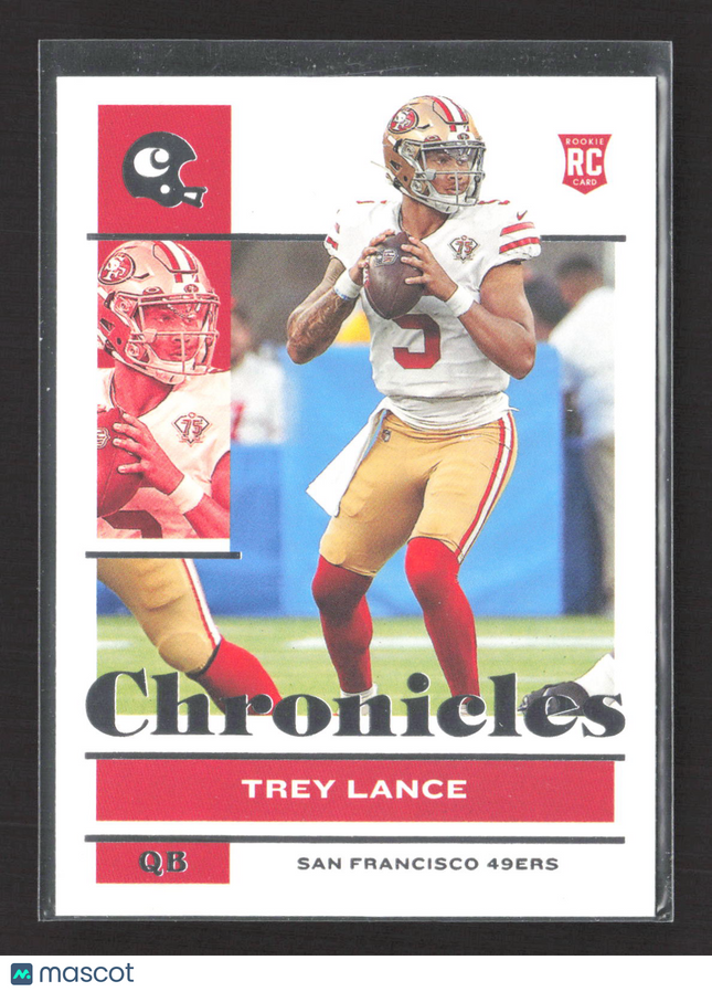 2022 Panini Chronicles Trey Lance #77 RC