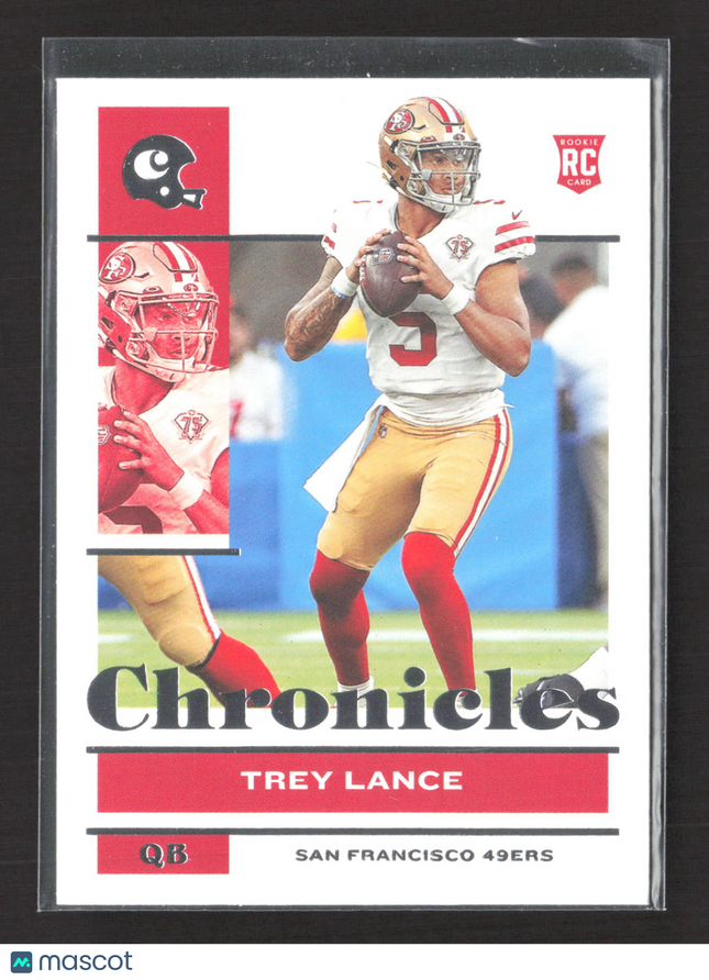 2022 Panini Chronicles Trey Lance #77 RC