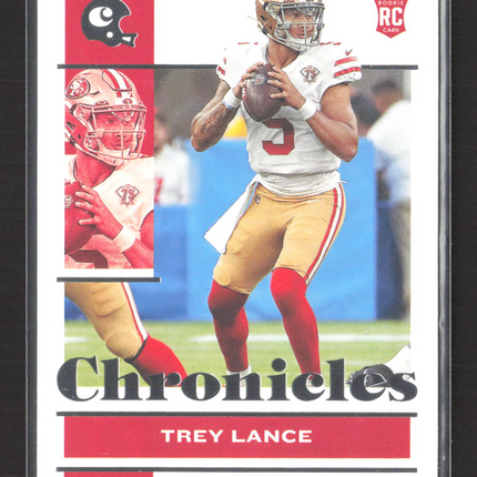 2022 Panini Chronicles Trey Lance #77 RC