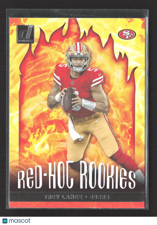 2021 Donruss Red-Hot Rookies Trey Lance #RHR-TLA