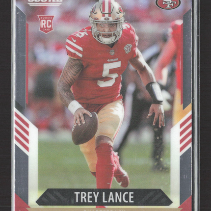 2022 Panini Chronicles Score Football Trey Lance #404 RC