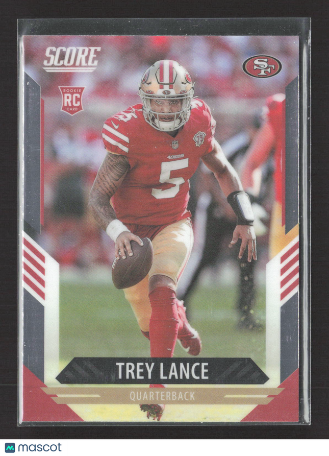 2022 Panini Chronicles Score Football Trey Lance #404 RC