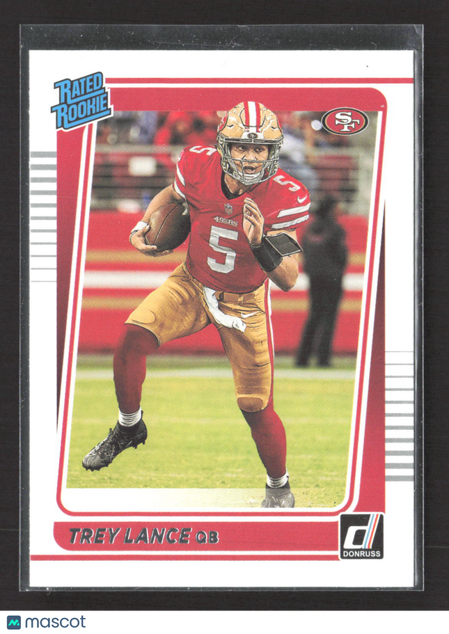 2021 Panini Donruss Trey Lance #254