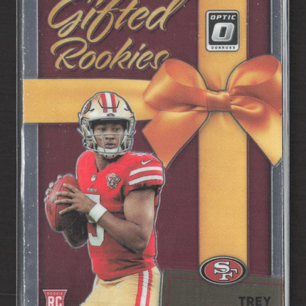 2021 Panini Donruss Optic Gifted Rookies Trey Lance #GR-3 RC