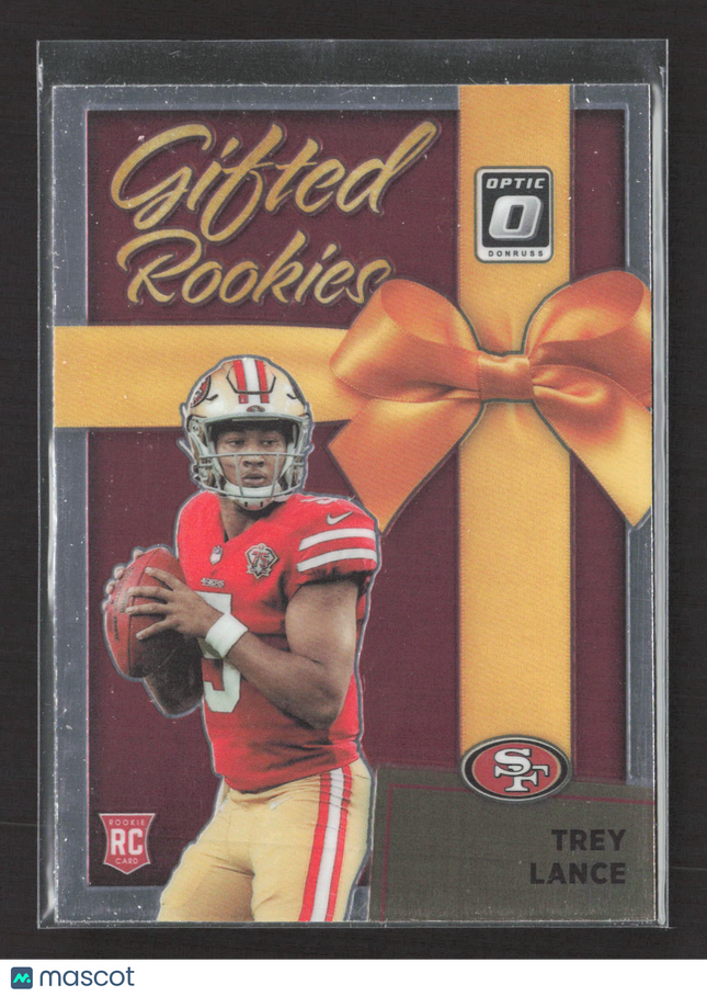 2021 Panini Donruss Optic Gifted Rookies Trey Lance #GR-3 RC