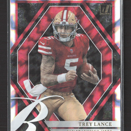 2021 Panini Donruss Elite Series Rookies Trey Lance #ESR-TLA