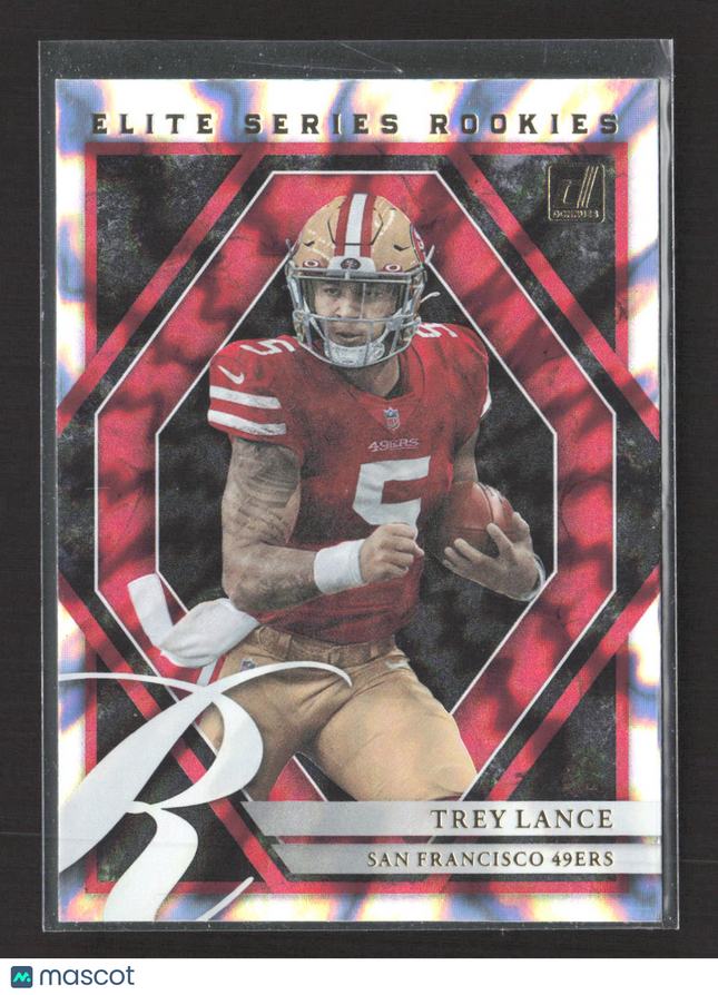 2021 Panini Donruss Elite Series Rookies Trey Lance #ESR-TLA