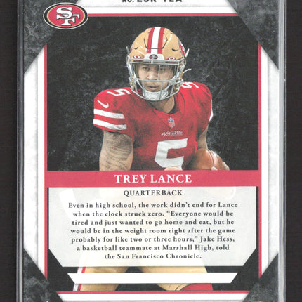 2021 Panini Donruss Elite Series Rookies Trey Lance #ESR-TLA