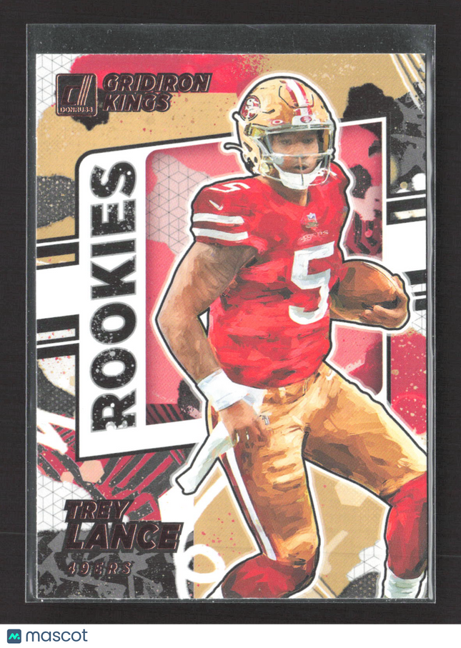 2021 Panini Donruss Gridiron Kings Trey Lance #RGK-TLA