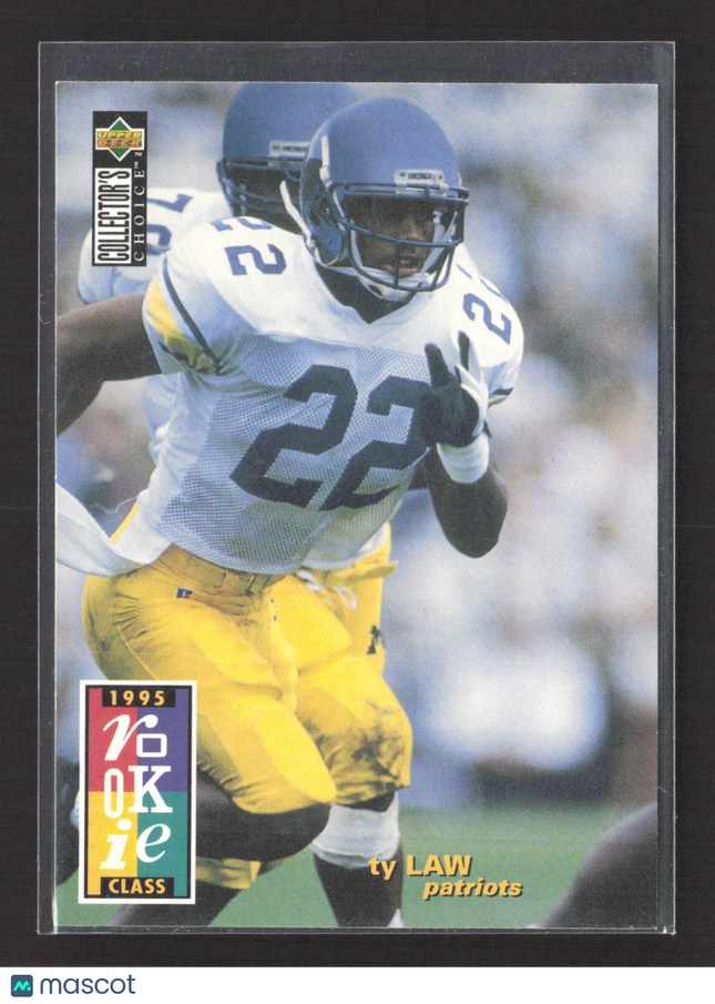 1995 Upper Deck Collector's Choice Ty Law #19