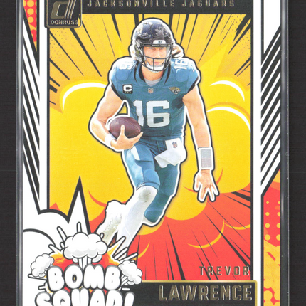 2024 Panini Donruss Bomb Squad! Trevor Lawrence #22