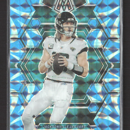 2023 Panini Mosaic Prizm Trevor Lawrence #102 Blue reactive