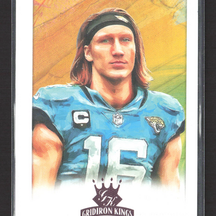 2022 Panini Chronicles Donruss Football Gridiron Kings Trevor Lawrence #GK-1