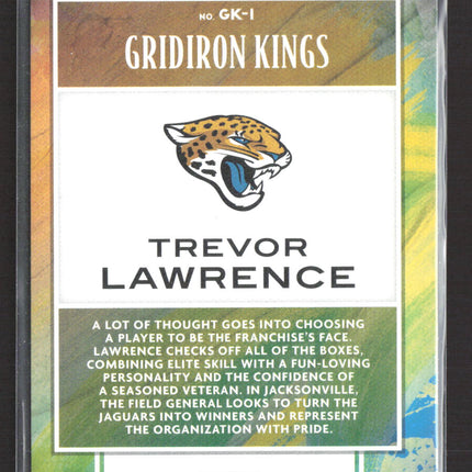 2022 Panini Chronicles Donruss Football Gridiron Kings Trevor Lawrence #GK-1