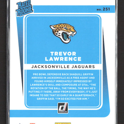 2021 Panini Donruss Trevor Lawrence #251