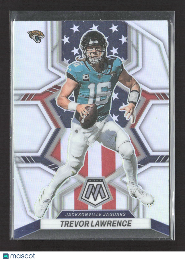 2022 Panini Mosaic Football Trevor Lawrence #267 National Pride
