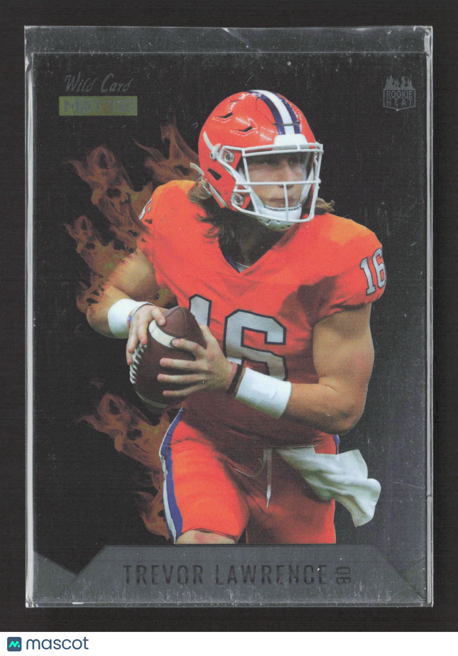 2021 Wild Card Matte Rookie Heat Trevor Lawrence #MRHR-1