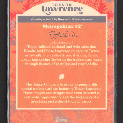 2021 Topps x Trevor Lawrence Trevor Lawrence #42