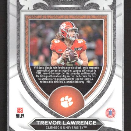 2021 Panini Prizm Draft Picks Crusade Trevor Lawrence #161 RC