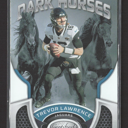 2022 Panini Certified Dark Horses Trevor Lawrence #DH-1