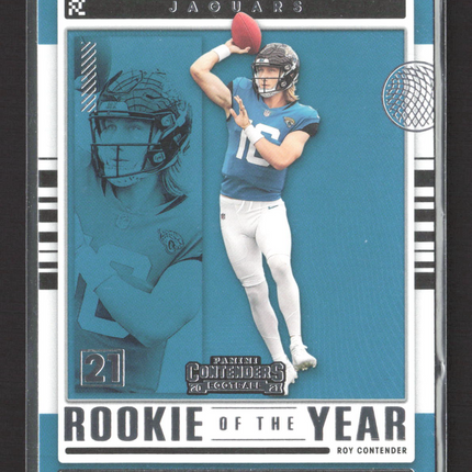 2021 Panini Contenders Football Trevor Lawrence #ROY-TLR