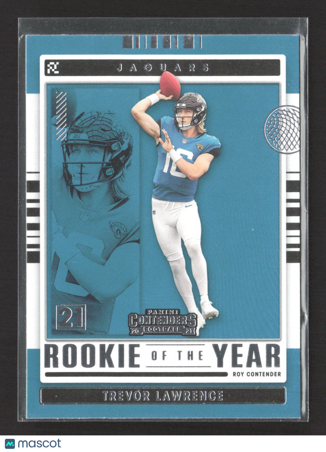 2021 Panini Contenders Football Trevor Lawrence #ROY-TLR