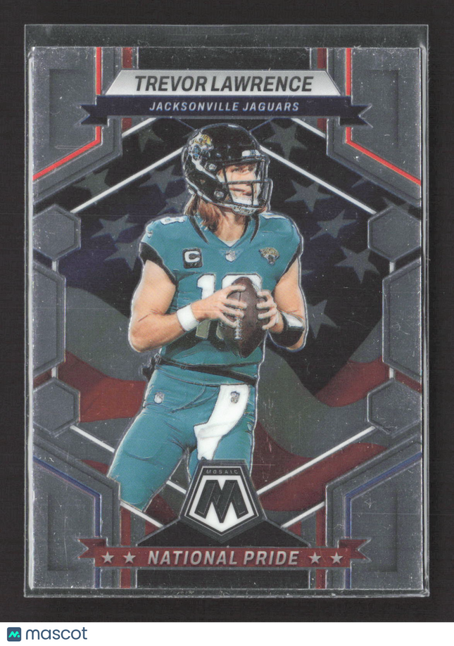 2023 Panini Mosaic Trevor Lawrence #256 National Pride Silver