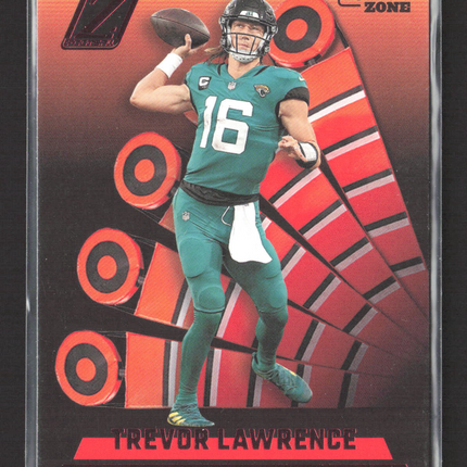 2022 Panini Zenith Football Trevor Lawrence #58 Red Zone