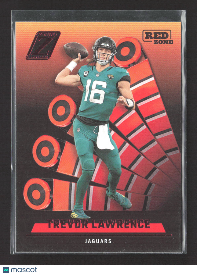 2022 Panini Zenith Football Trevor Lawrence #58 Red Zone