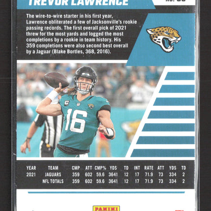 2022 Panini Zenith Football Trevor Lawrence #58