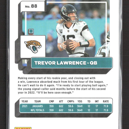2023 Panini Donruss Optic Trevor Lawrence #88