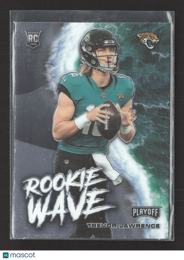 2021 Panini Playoff Rookie Wave Trevor Lawrence #RW-TLR RC