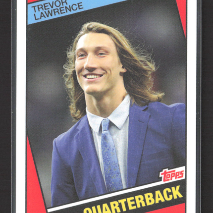 2021 Topps Trevor Lawrence Collector Set Trevor Lawrence #23 1984 Football