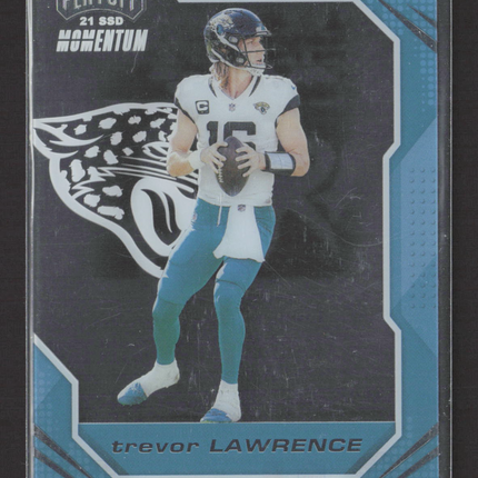 2022 Panini Chronicles Playoff Momentum Trevor Lawrence #PMR-1