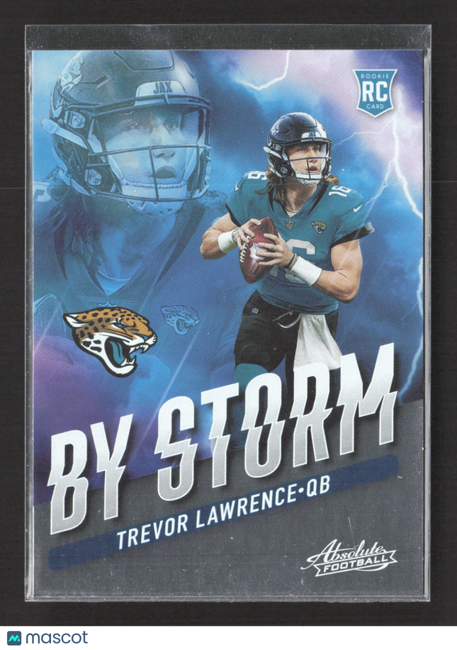 2021 Panini Absolute By Storm Trevor Lawrence #BST-1 RC