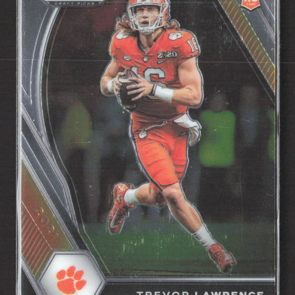 2021 Panini Prizm Draft Picks Trevor Lawrence #106 RC