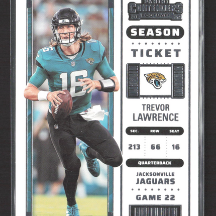 2023 Panini Contenders Football Season Ticket Trevor Lawrence #51