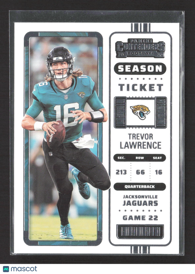 2023 Panini Contenders Football Season Ticket Trevor Lawrence #51