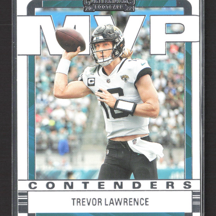 2023 Panini Contenders Football MVP Contenders Trevor Lawrence #MVP-TLR