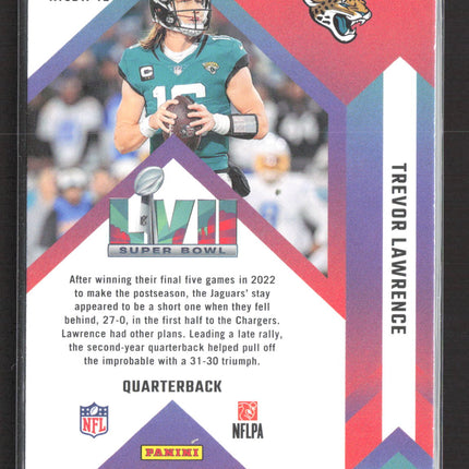 2023 Panini Donruss Road to the Super Bowl Trevor Lawrence #RTSBW-TL