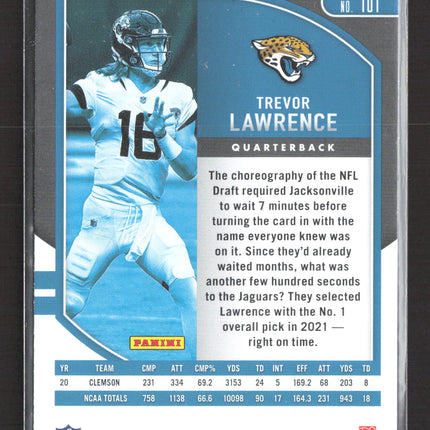 2021 Panini Absolute Football Trevor Lawrence #101 RC