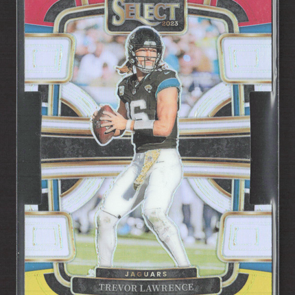 2024 Panini Select Concourse Prizm Trevor Lawrence #46 Red White Blue