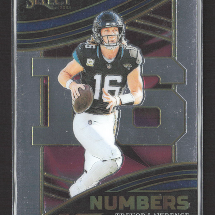 2024 Panini Select Numbers Trevor Lawrence #NMB-TLA