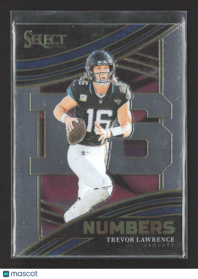 2024 Panini Select Numbers Trevor Lawrence #NMB-TLA