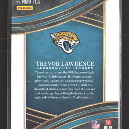 2024 Panini Select Numbers Trevor Lawrence #NMB-TLA